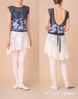 Wrap Skirt Short(off white,light gray,pink,black)