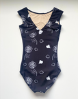 Leotard No Sleeve『Rose(black )』