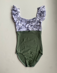 Leotard『Royal Princess(white × khaki)』