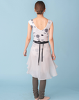 Leotard No Sleeve『Rose(white)』