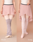 Wrap Skirt Long(off white,light gray,pink,black,navy)