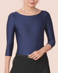【残りわずか】 Leotard『Milano(royal blue )』