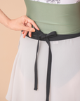 Wrap Skirt Short(off white,light gray,pink,black)