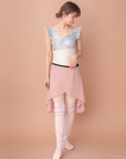 Leotard『Royal Princess(mint × ecru)』