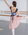 Wrap Skirt Long(off white,light gray,pink,black,navy)