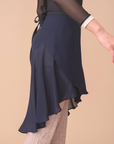Wrap Skirt Long(off white,light gray,pink,black,navy)