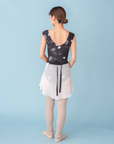 Leotard No Sleeve『Rose(black )』