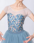 Leotard『Floral Dance(green)』