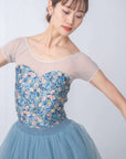 Leotard『Floral Dance(green)』
