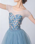 Leotard『Floral Dance(green)』