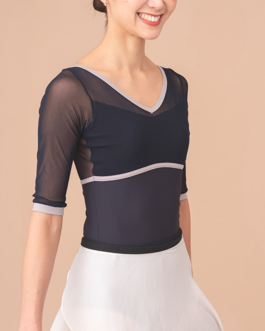 【NEW】Leotard 『Ciel（navy）』