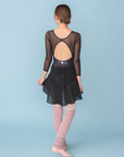 【人気アイテム】Leotard Long Sleeve『Rose（black）』